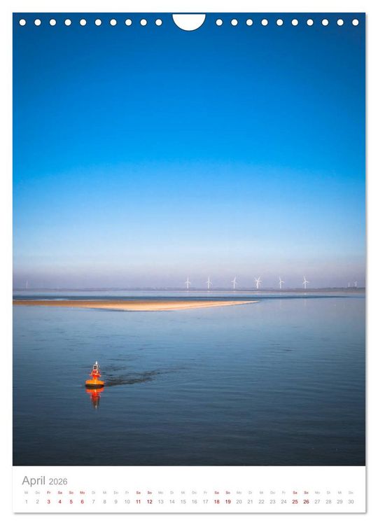 Produktbild: Amrum - Das Gesicht der Nordsee (Wandkalender 2026 DIN A4 hoch), CALVENDO Monatskalender