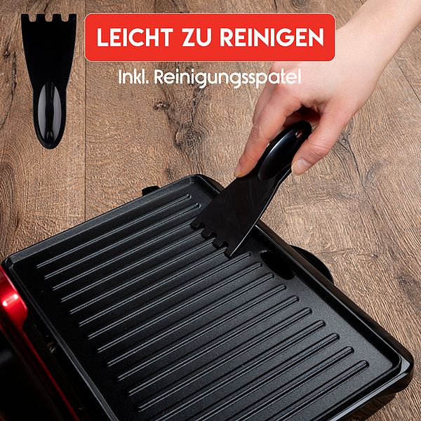 Produktbild: ALPINA Kontaktgrill, 220-240V, 1000W