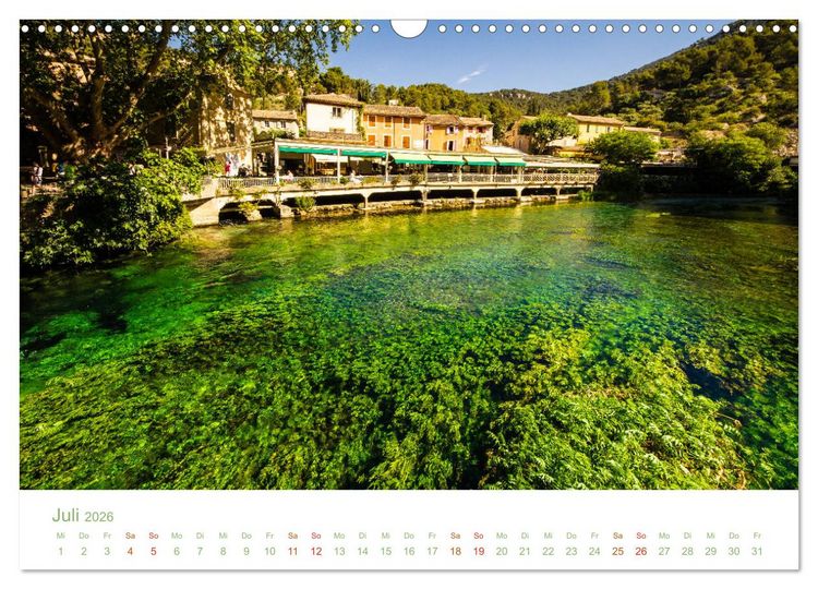 Produktbild: Malerisches Frankreich (Wandkalender 2026 DIN A3 quer), CALVENDO Monatskalender
