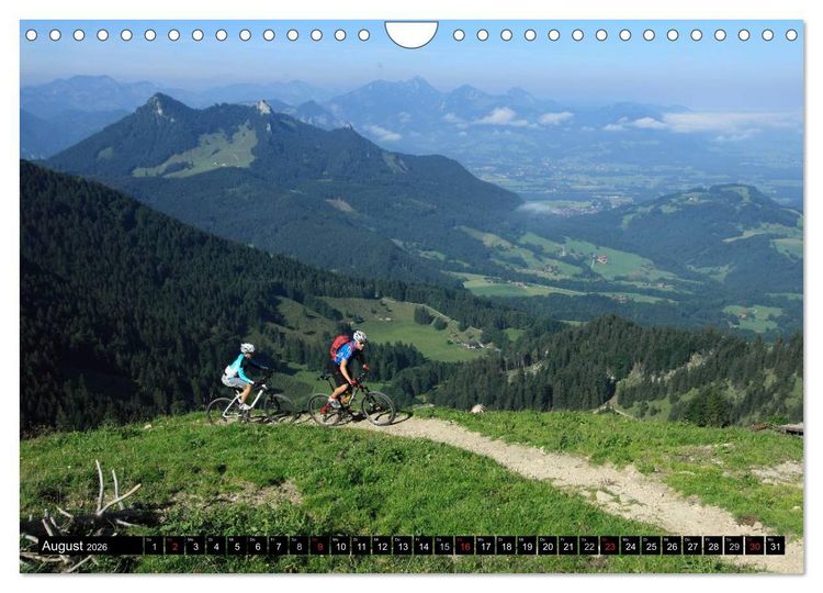 Produktbild: Mountainbike Spirit 2026 (Wandkalender 2026 DIN A4 quer), CALVENDO Monatskalender