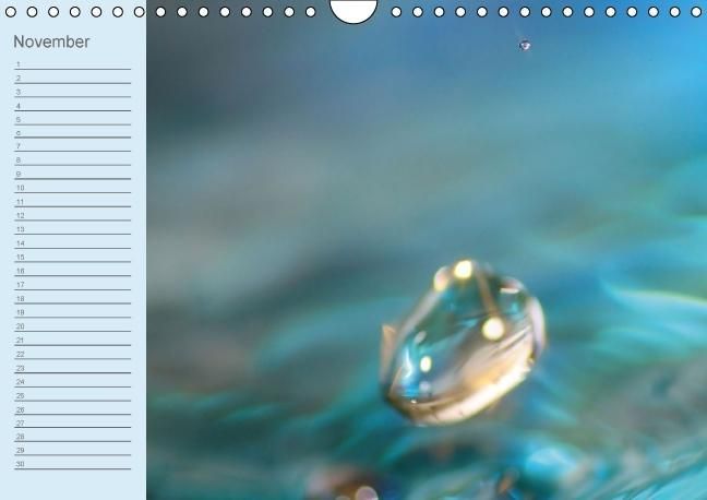 Produktbild: Geburtstagskalender "Wasser-Spiele" (Wandkalender immerw&auml;hrend DIN A4 quer)