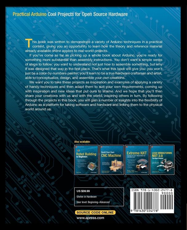 Produktbild: Practical Arduino