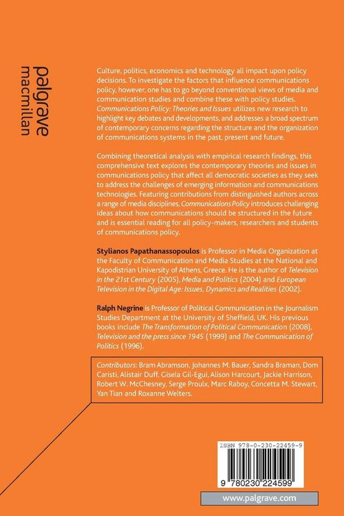 Produktbild: Communications Policy
