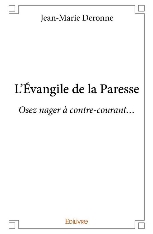 Produktbild: L evangile de la paresse