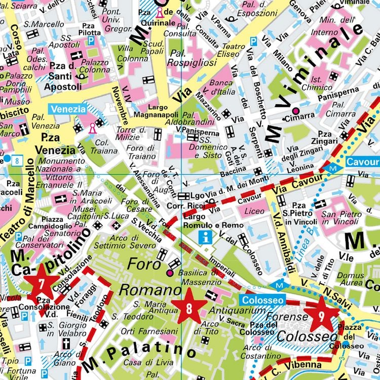 Produktbild: MARCO POLO Cityplan Rom 1:12.000