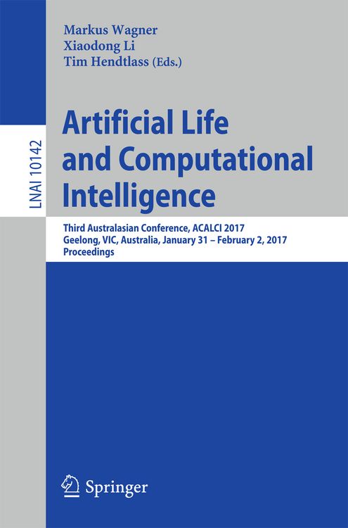 Produktbild: Artificial Life and Computational Intelligence