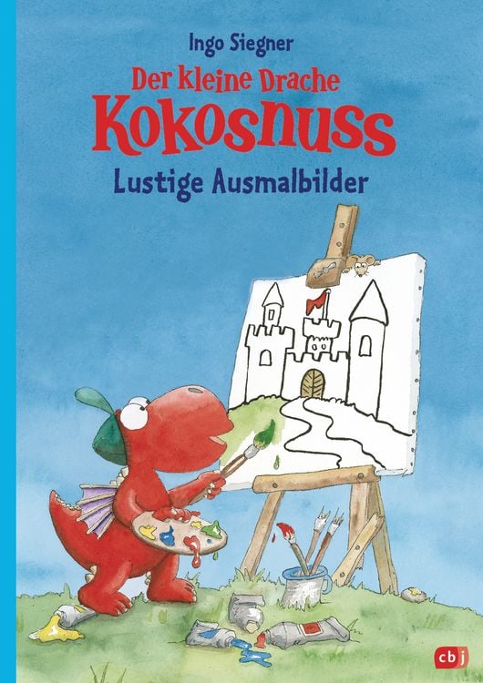 Produktbild: Der kleine Drache Kokosnuss &ndash; Lustige Ausmalbilder