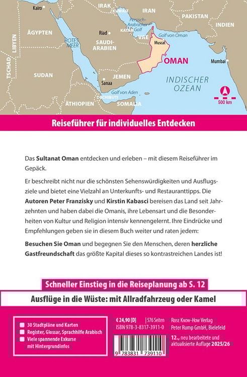 Reise Know-How Reiseführer Oman