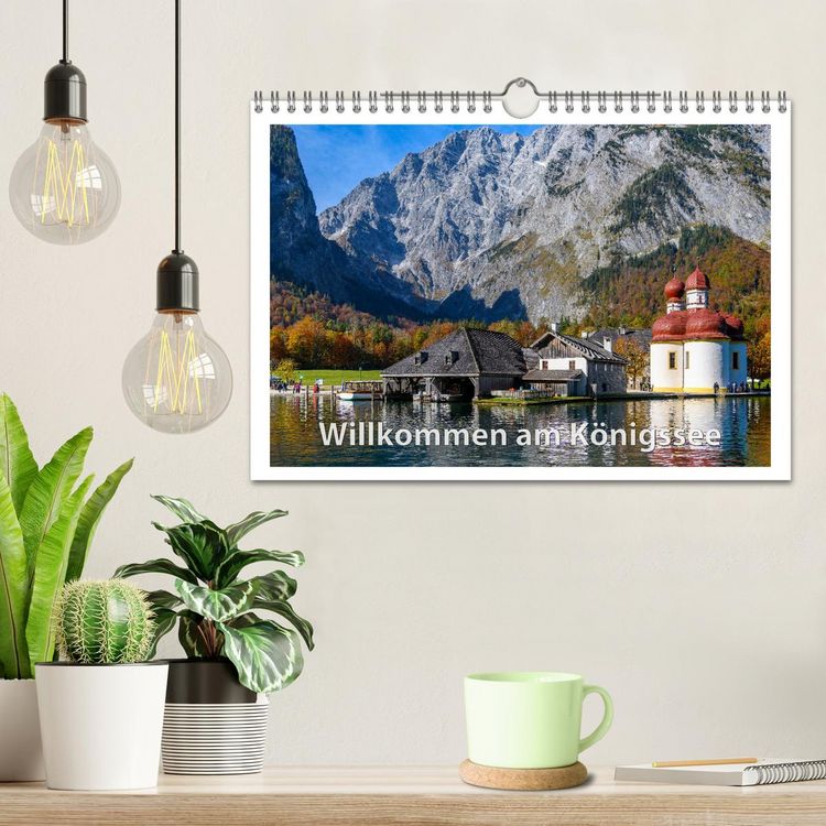 Produktbild: Willkommen am K&ouml;nigssee (Wandkalender 2026 DIN A4 quer), CALVENDO Monatskalender