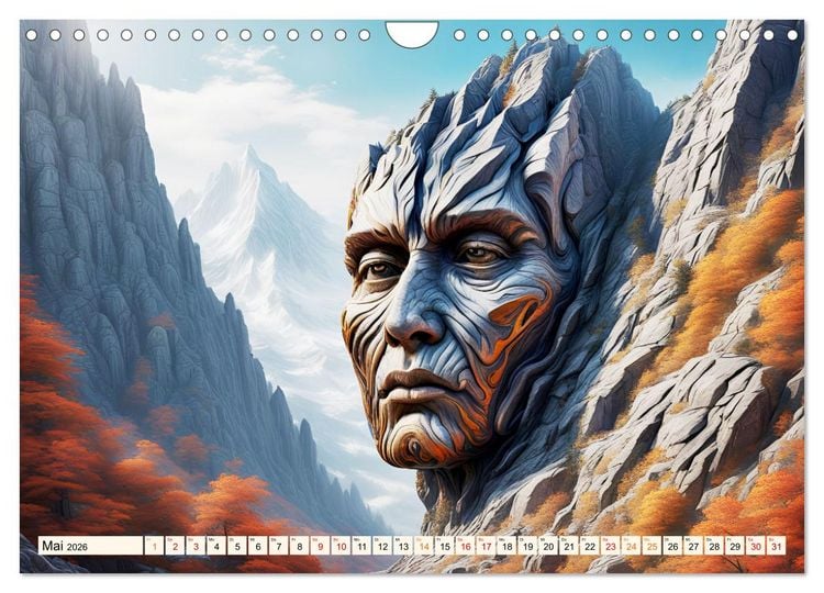 Produktbild: Berg Charaktere (Wandkalender 2026 DIN A4 quer), CALVENDO Monatskalender