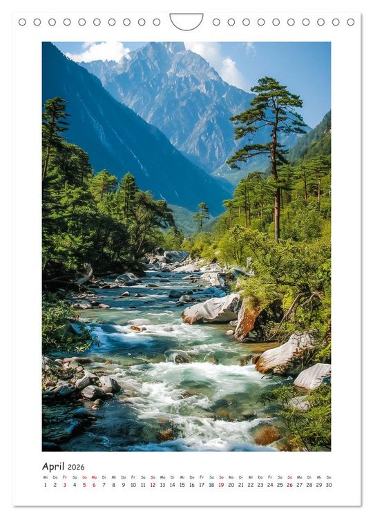 Produktbild: Die Bedeutung von Wasser (Wandkalender 2026 DIN A4 hoch), CALVENDO Monatskalender