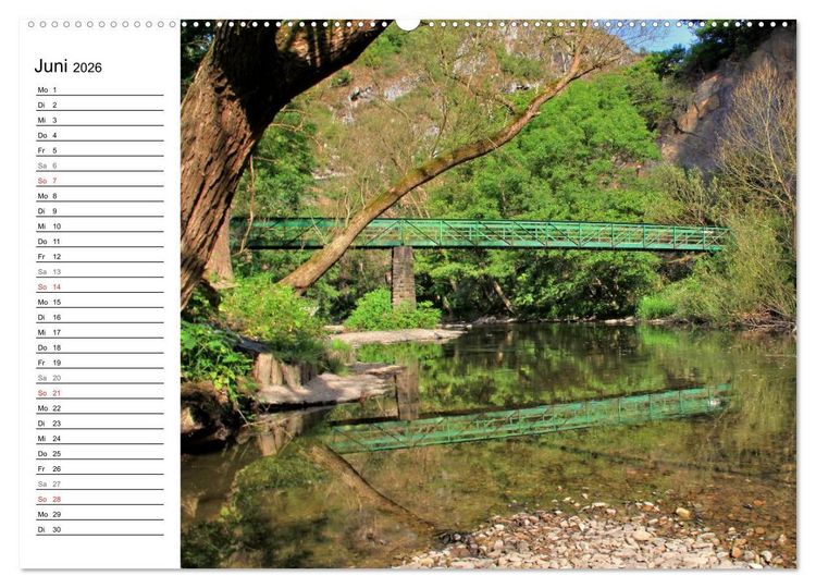 Produktbild: Die sch&ouml;nsten Landschaften in Deutschland - Das Ahrtal (Wandkalender 2026 DIN A2 quer), CALVENDO Monatskalender