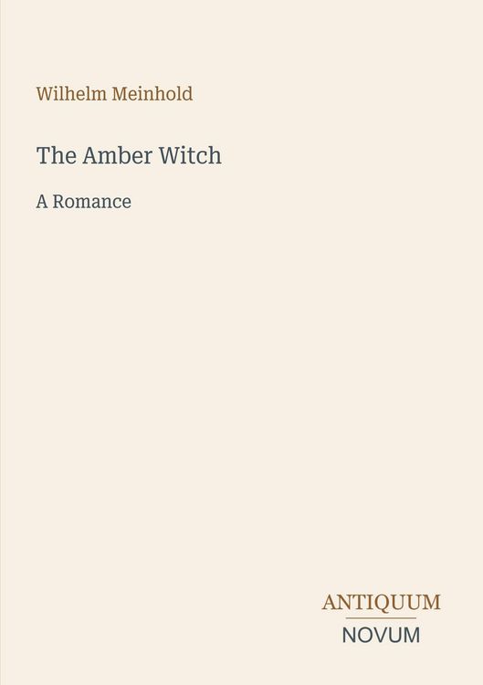 Produktbild: The Amber Witch