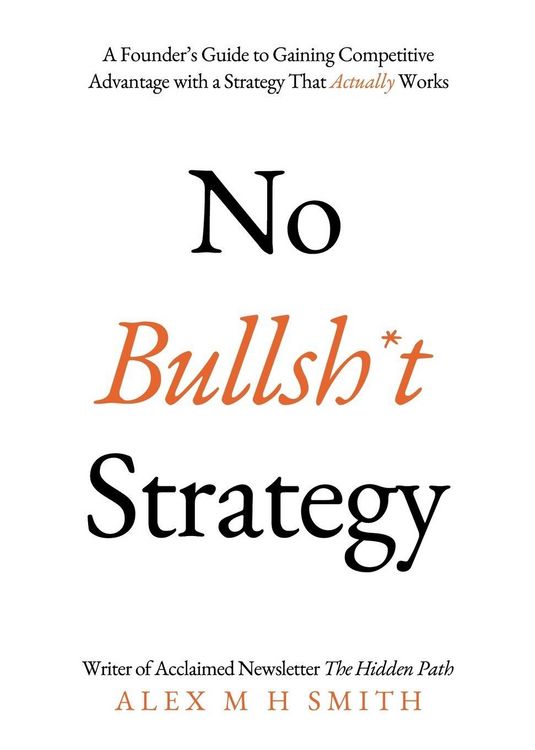 Produktbild: No Bullsh*t Strategy