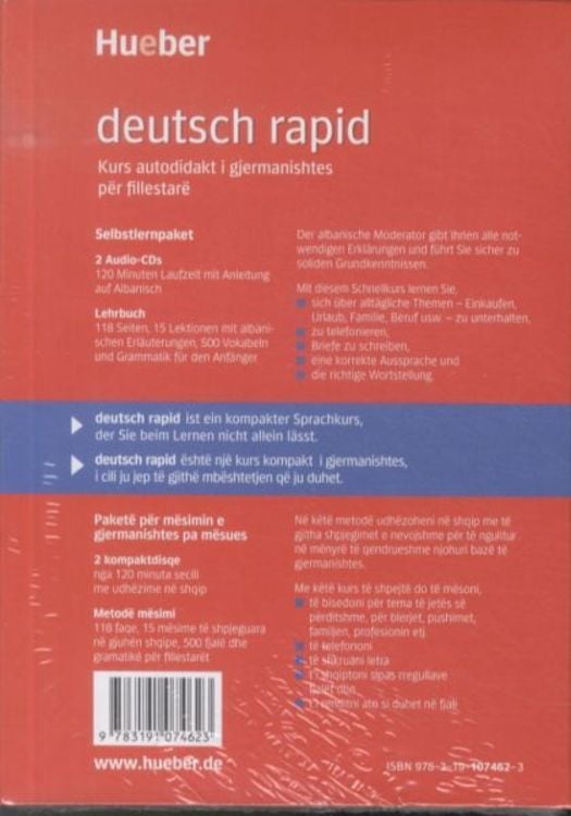 Produktbild: Deutsch rapid. Deutsch-Albanisch