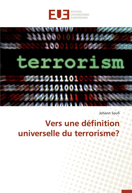 Produktbild: Vers une d&eacute;finition universelle du terrorisme?