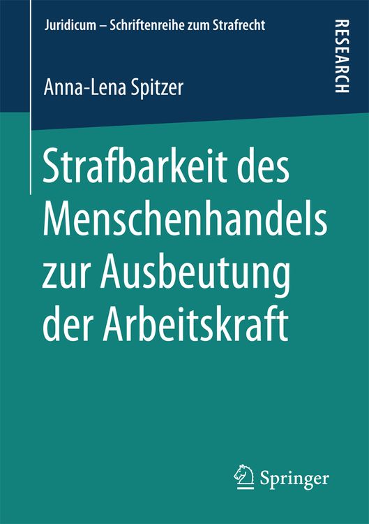 Produktbild: Strafbarkeit des Menschenhandels zur Ausbeutung der Arbeitskraft