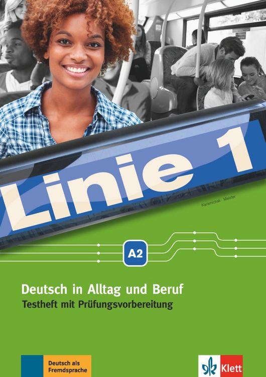 Produktbild: Linie 1 A2. Testheft mit Audio-CD