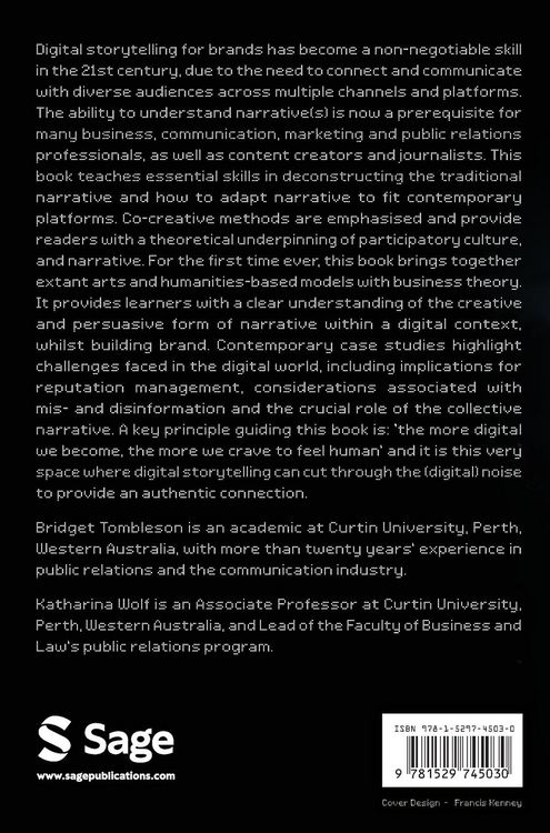 Produktbild: Digital Storytelling for Brands