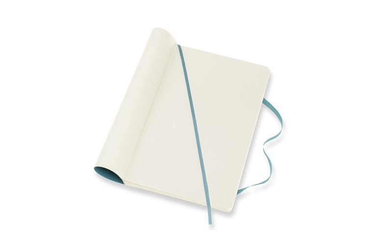 Produktbild: Moleskine Notizbuch Large/A5, Blanko, Soft Cover, Riff Blau