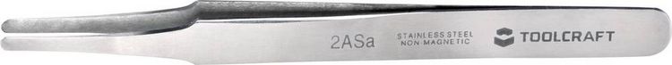 Produktbild: TOOLCRAFT TO-5861040 Pr&auml;zisionspinzette 1 St&uuml;ck 2a SA 120mm