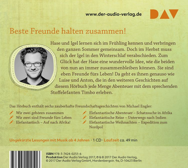 Produktbild: Wir zwei geh&ouml;ren zusammen und weitere elefantastische Geschichten