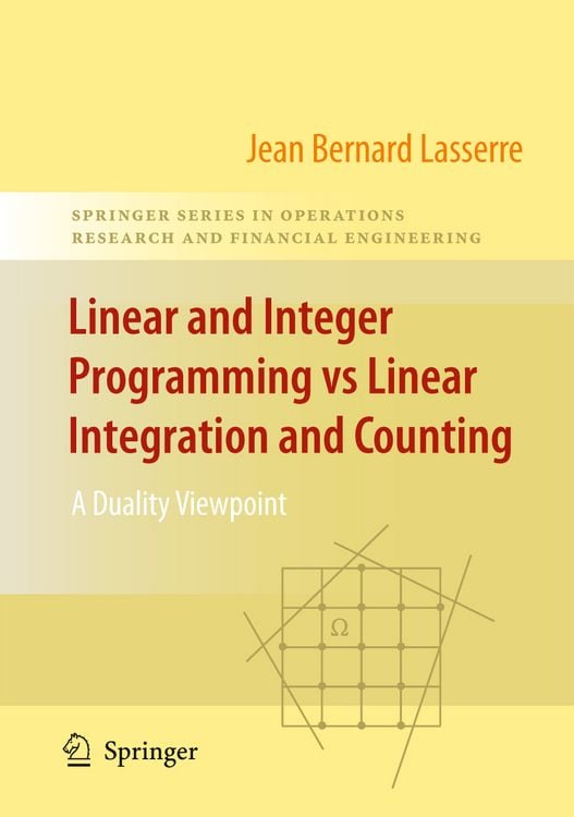Produktbild: Linear and Integer Programming vs Linear Integration and Counting
