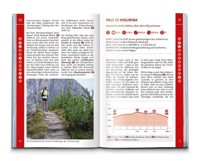 Produktbild: KOMPASS Wanderführer Sextner Dolomiten, Naturpark Drei Zinnen - Herausragende Dolomiten, 50 Touren mit Extra-Tourenkarte