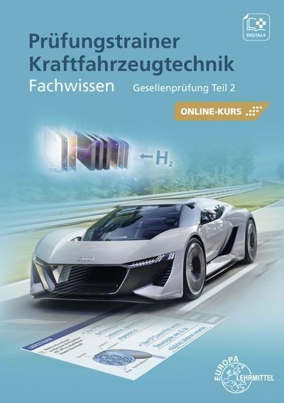 Produktbild: Prüfungstrainer Kraftfahrzeugtechnik Fachwissen Gesellenprüfung Teil 2 - Bundle