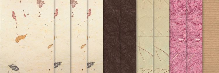 Produktbild: URSUS Spezialpapiere Paper Nature Leaves, 23 x 33 cm