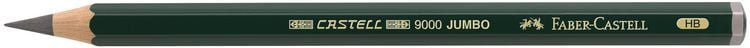 Produktbild: Faber-Castell Bleistift Castell 9000 Jumbo HB
