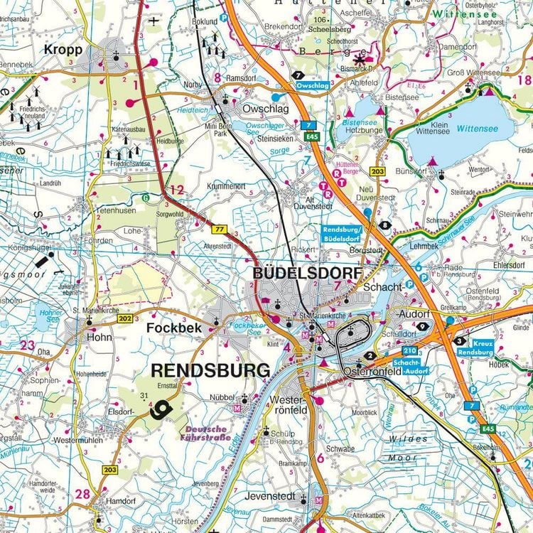 Produktbild: Deutschland 12 Schleswig-Holstein, Hamburg 1 : 200 000
