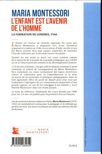 Produktbild: L'enfant est l'avenir de l'homme : la formation de Londres, 1946