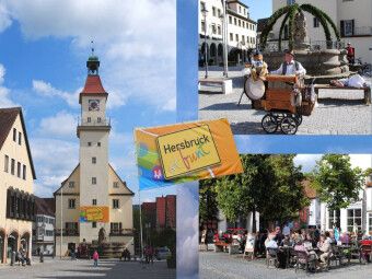 Produktbild: CALVENDO Puzzle Hersbruck ist bunt | 1000 Teile Lege-Gr&ouml;&szlig;e 64x48cm Foto-Puzzle f&uuml;r gl&uuml;ckliche Stunden