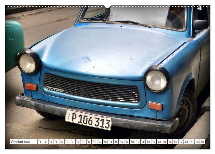 Produktbild: Trabi Tour (Wandkalender 2026 DIN A2 quer), CALVENDO Monatskalender