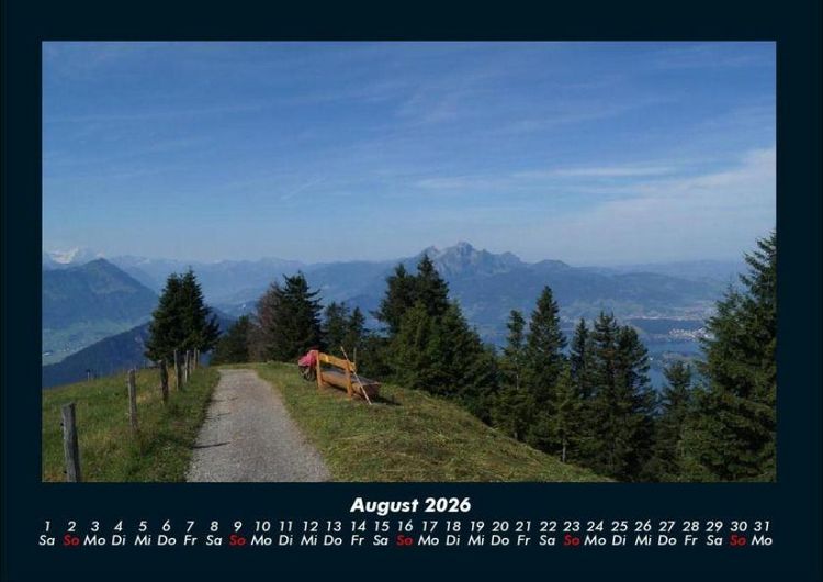 Produktbild: Berglandschaften 2026 Fotokalender DIN A4