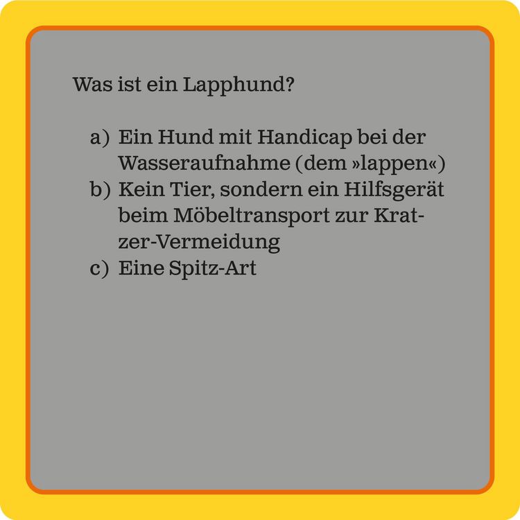 Produktbild: Das Hunde-Quiz (Neuauflage)