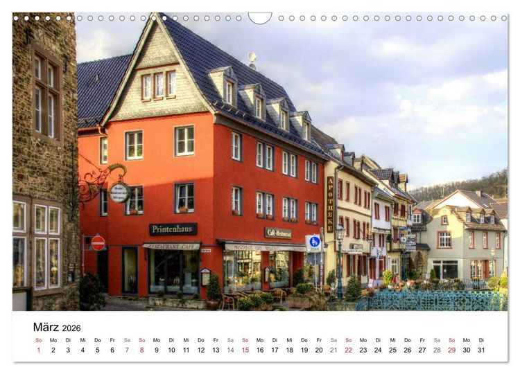 Produktbild: Die sch&ouml;nsten Orte der Eifel (Wandkalender 2026 DIN A3 quer), CALVENDO Monatskalender