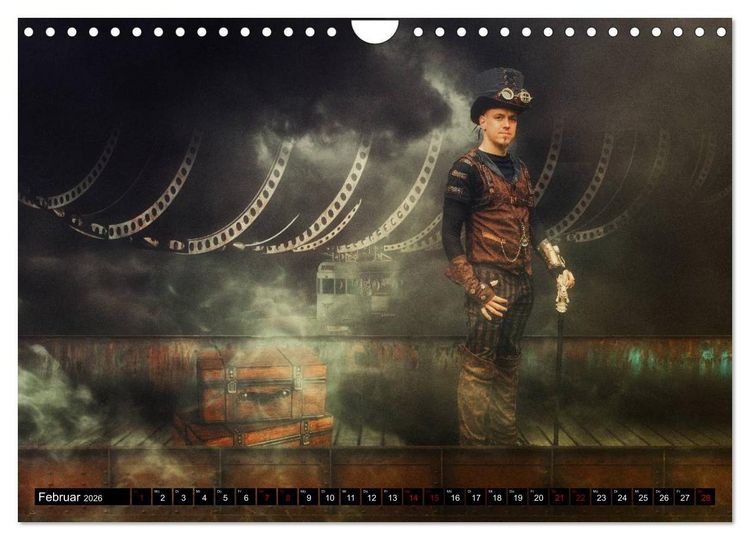 Produktbild: Steampunks (Wandkalender 2026 DIN A4 quer), CALVENDO Monatskalender