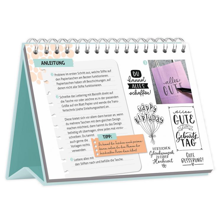 Produktbild: Zeit f&uuml;r Lettering &ndash; 52 kreative Lettering-Projekte