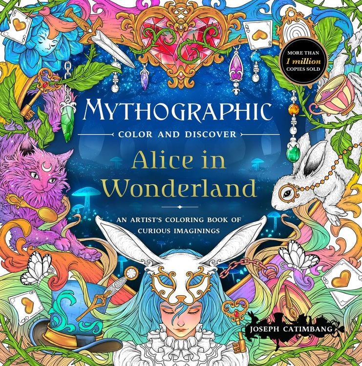 Produktbild: Mythographic Color and Discover: Alice in Wonderland