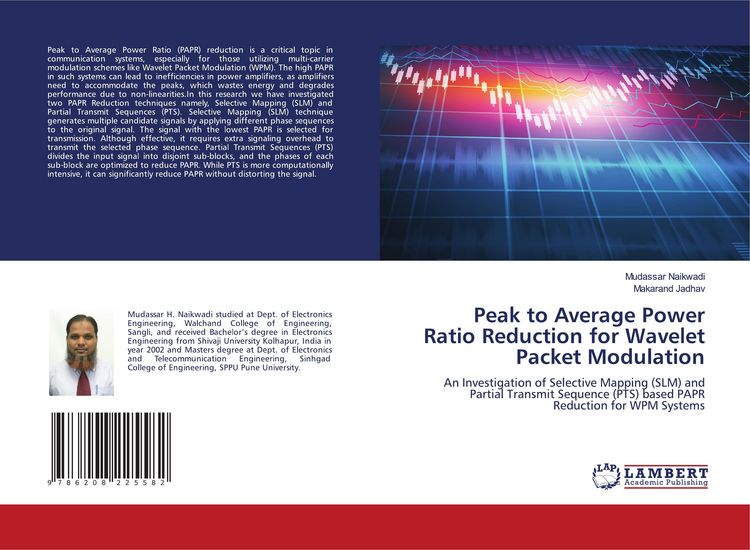 Produktbild: Peak to Average Power Ratio Reduction for Wavelet Packet Modulation