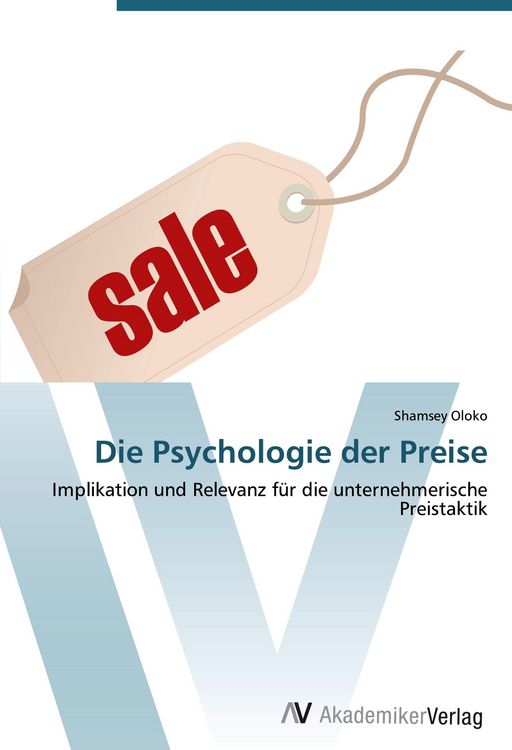 Produktbild: Die Psychologie der Preise