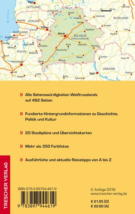 Produktbild: TRESCHER Reisef&uuml;hrer Wei&szlig;russland