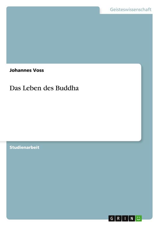 Produktbild: Das Leben des Buddha