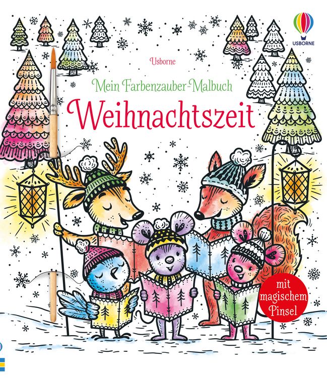 Produktbild: Mein Farbenzauber-Malbuch: Weihnachtszeit