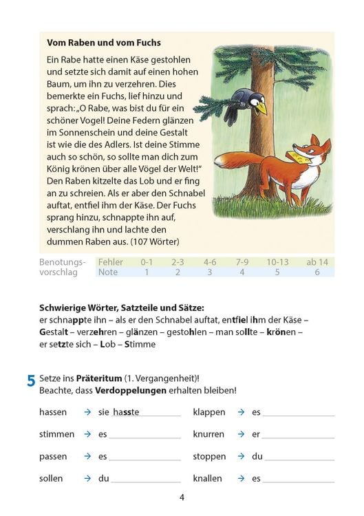 Produktbild: Diktate 5./6. Klasse, A5-Heft