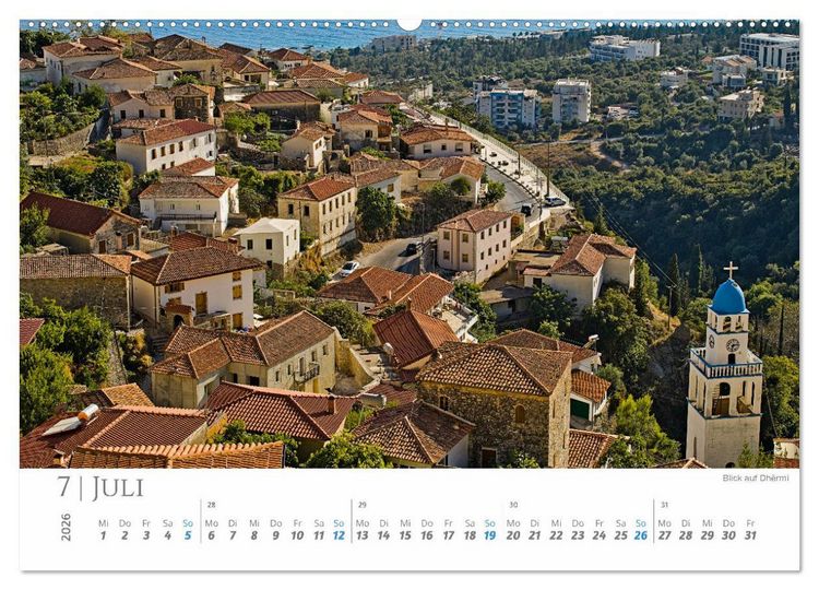 Produktbild: Albanien - wild, authentisch, abenteuerlich (Wandkalender 2026 DIN A2 quer), CALVENDO Monatskalender