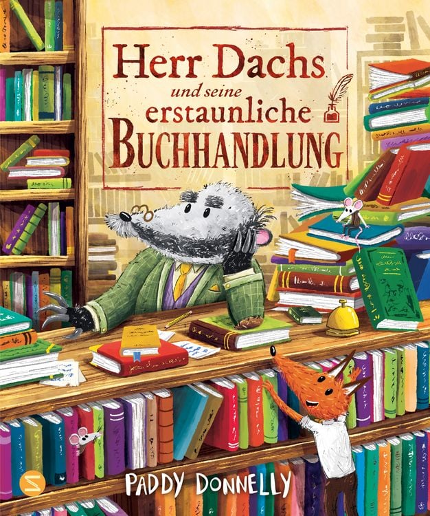 Produktbild: Herr Dachs und seine erstaunliche Buchhandlung