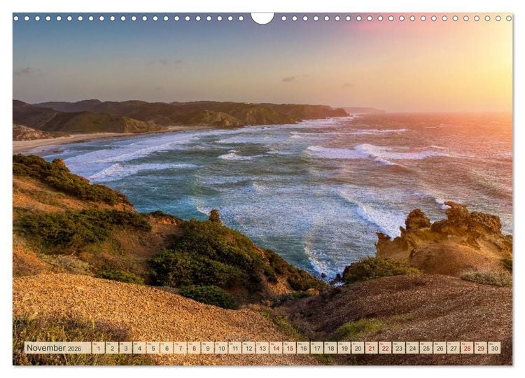 Produktbild: Von Porto bis an die Algarve (Wandkalender 2026 DIN A3 quer), CALVENDO Monatskalender